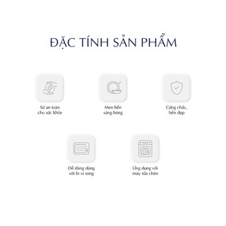 Chén, Bát Ăn Cơm Sứ Minh Long - Jasmine - Thôn Dã - 11.5 cm