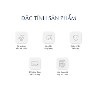 Chén, Bát Ăn Cơm Sứ Minh Long - Jasmine - Chim Lạc