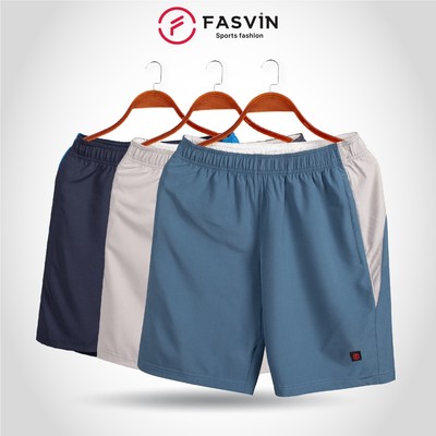 Quần đùi thể thao nam Fasvin Q21433.HN vải gió chun mềm mại co giãn thoải mái, trẻ trung