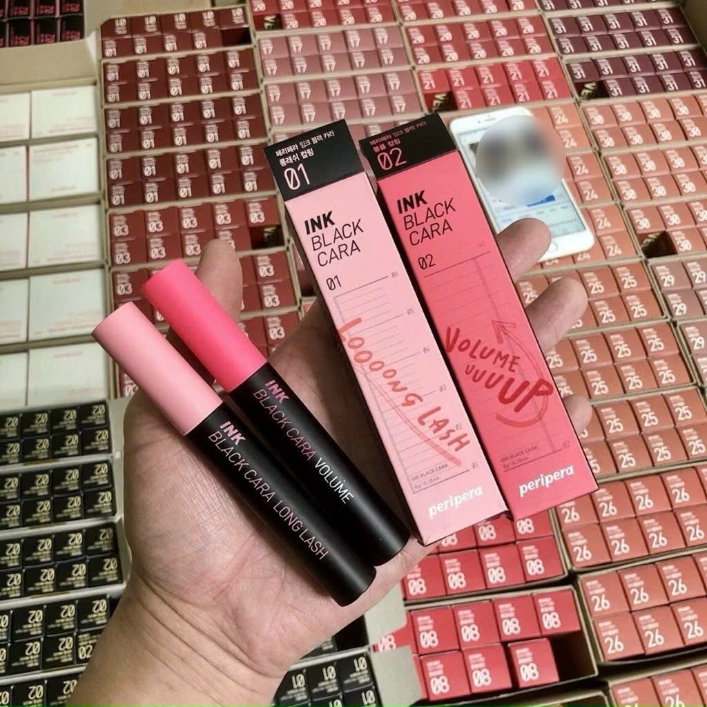 Chải Mi PERIPERA Ink Black Cara 8g