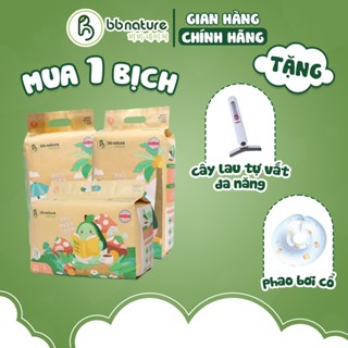 (Combo quà) Tã/bỉm BB Nature Care Plus tinh chất nha đam mềm mại đủ size cho bé từ 4-30KG