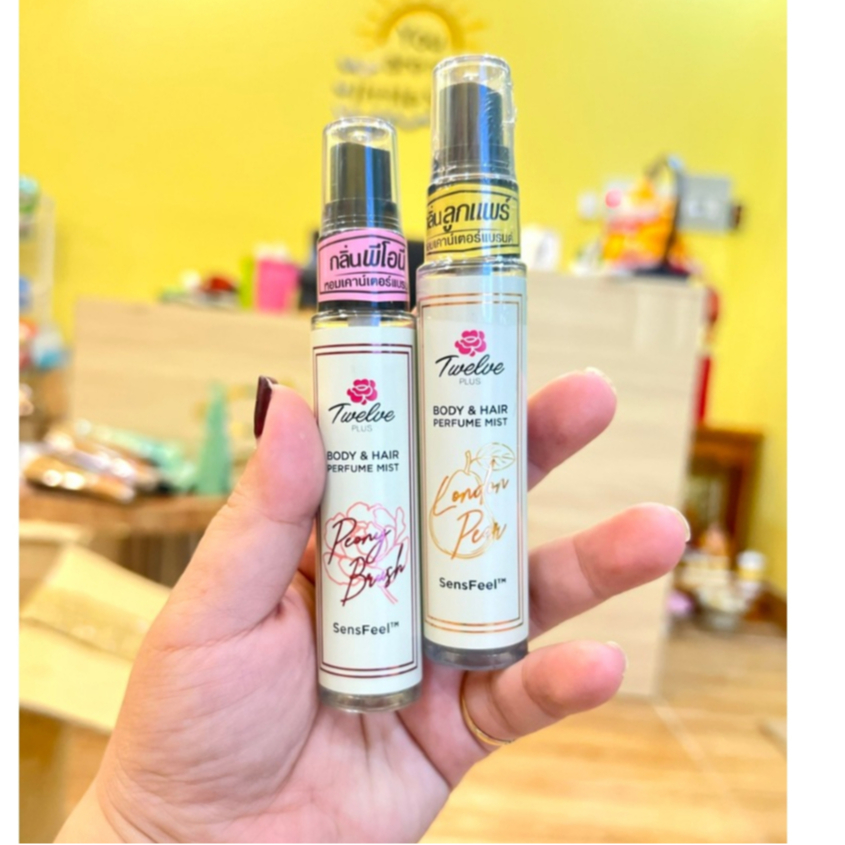 Nước hoa Twelve Plus Body and Hair Perfume Mist 25ml
