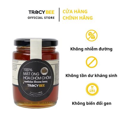 MẬT ONG TRACYBEE HOA CHÔM CHÔM NGUYÊN CHẤT 220G