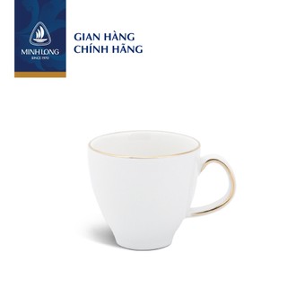 Tách Trà, Dĩa Lót Tách Sứ Minh Long - Anna Cao - Chỉ Vàng