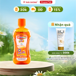 Nước súc miệng trẻ em Valentine kiddy Sao Thái Dương 250ml - Sao Thái Dương