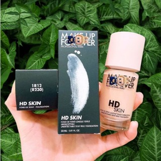 Kem Nền MAKE UP FOR EVER HD Skin Hydra Glow Ultra HD Kiềm Dầu Nâng Tone Chính Hãng DUNG CHU CHUMIA