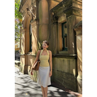 CHÂN VÁY LỤA DÁNG NGẮN CHẤT LIỆU SATIN Ý CAO CẤP KHÔNG NHĂN 2 LỚP ĐỦ SIZE NHIỀU MÀU