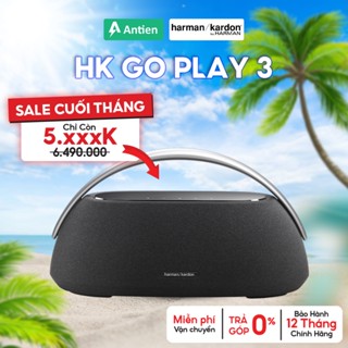 Loa bluetooth HARMAN KARDON GO PLAY 3 Hàng chính hãng PGI - BH 12 tháng
