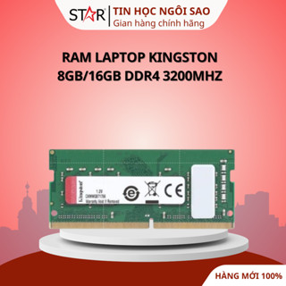 Ram Laptop Kingston 8GB/16GB DDR4 3200MHz - Bảo hành 36 tháng