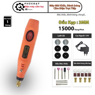  Máy Mài Khuôn Máy Mài Khắc Đánh Bóng mini Cầm Tay dùng điện Mài Cắt Khắc Phay Đánh bóng 
