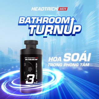 Sữa tắm gội nam giới 3IN1 Headtrick Men Whole Say Fresh hương nước hoa lưu hương 6h 300ml