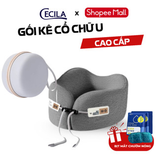  Gối kê cổ chữ U cao cấp CECILA GỐI NỆM Y TẾ cao su non thiết kế công thái học 