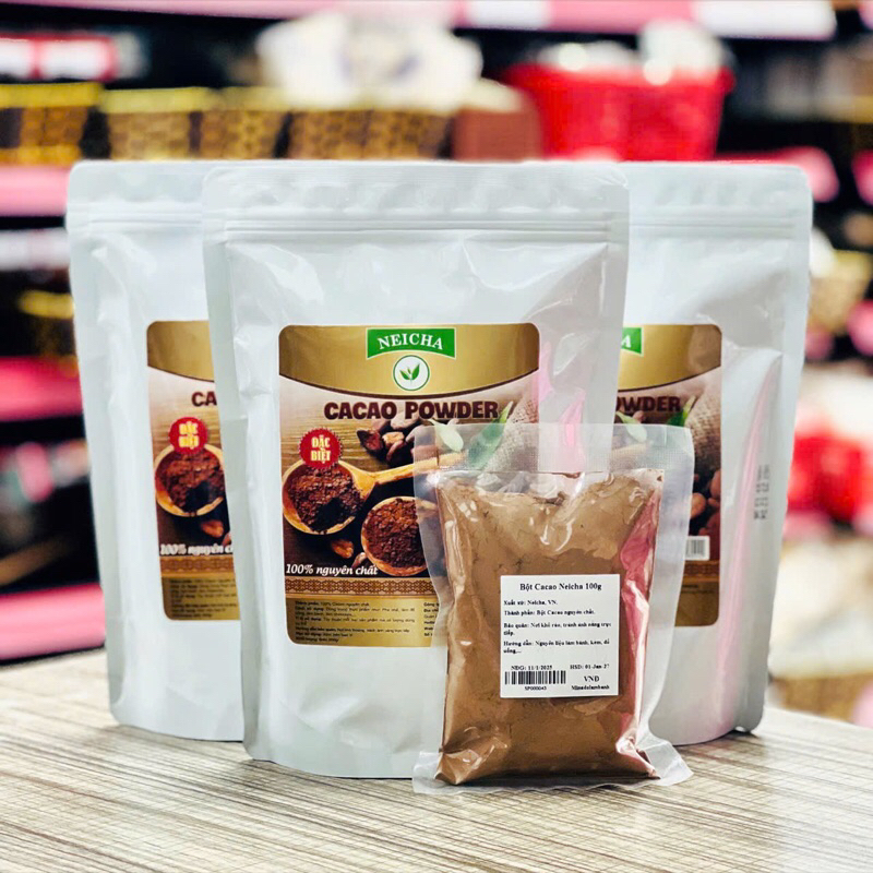 Bột Cacao nguyên chất NEICHA 100g