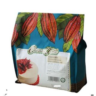 Socola Chip trắng Cacao talk 100gr - gói chiết lẻ từ gói 5kg hàng cty