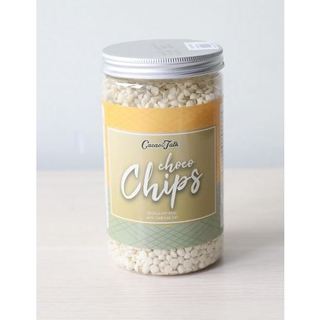 Socola Chip trắng Cacao talk 100gr - gói chiết lẻ từ gói 5kg hàng cty