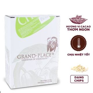 Socola chip trắng Grand 100 gam