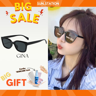 Kính râm nam nữ chống tia uv SUNSTATION, Mắt kính phân cực chống chói, chống nắng bảo vệ mắt, kính nhựa TR90 bền bỉ-GINA