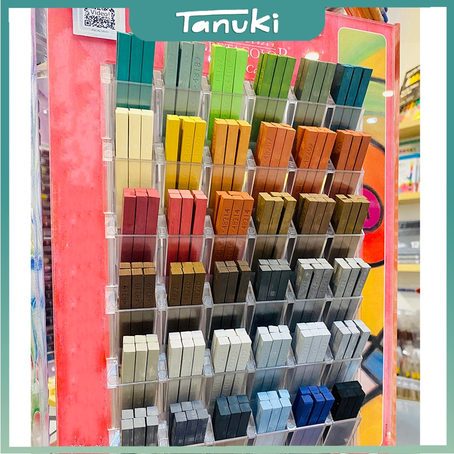 [TANUKI ART] (Bảng 1) Thỏi phấn tiên lẻ Cretacolor Hard Pastel