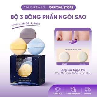 [MẪU MỚI] Bông Phấn Amortals Nebula - Mút Trang Điểm Mềm Mịn, Phấn Phủ Cao Cấp