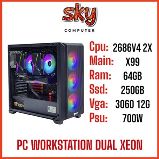 BỘ PC WORKSTATION DUAL XEON E5 2686v4 2X