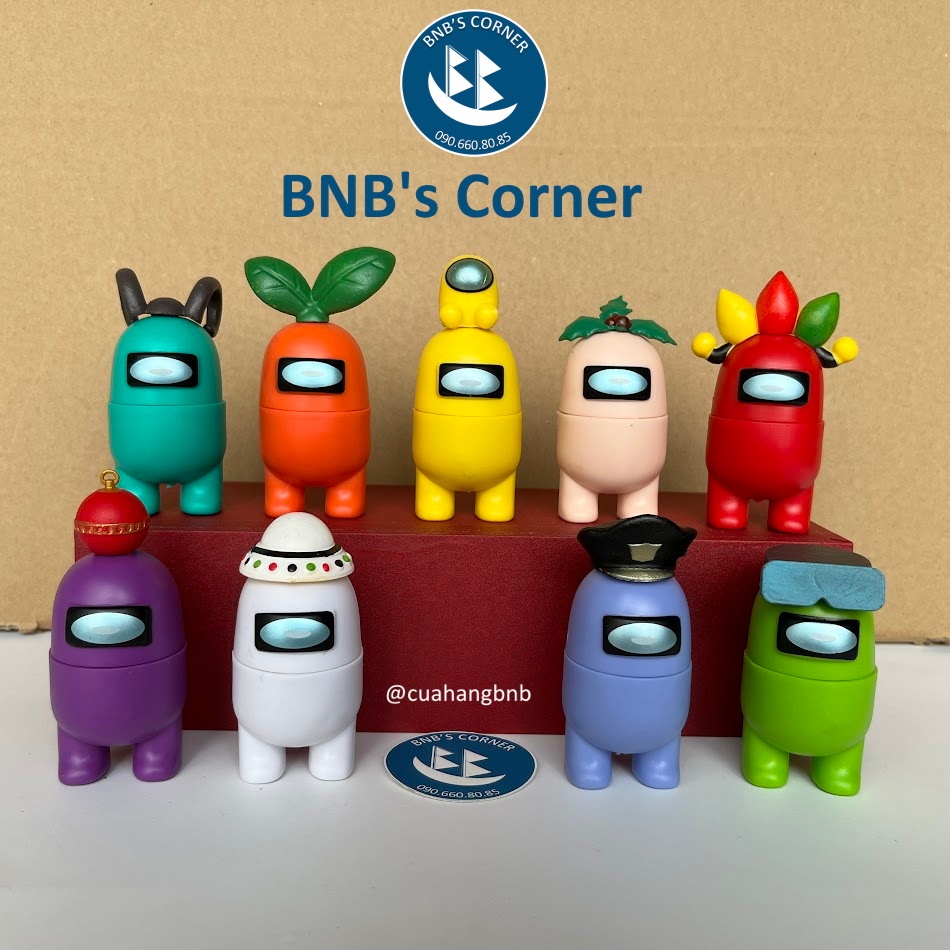 [BNB's Corner] Mô hình nhân vật Among Us 8-10cm