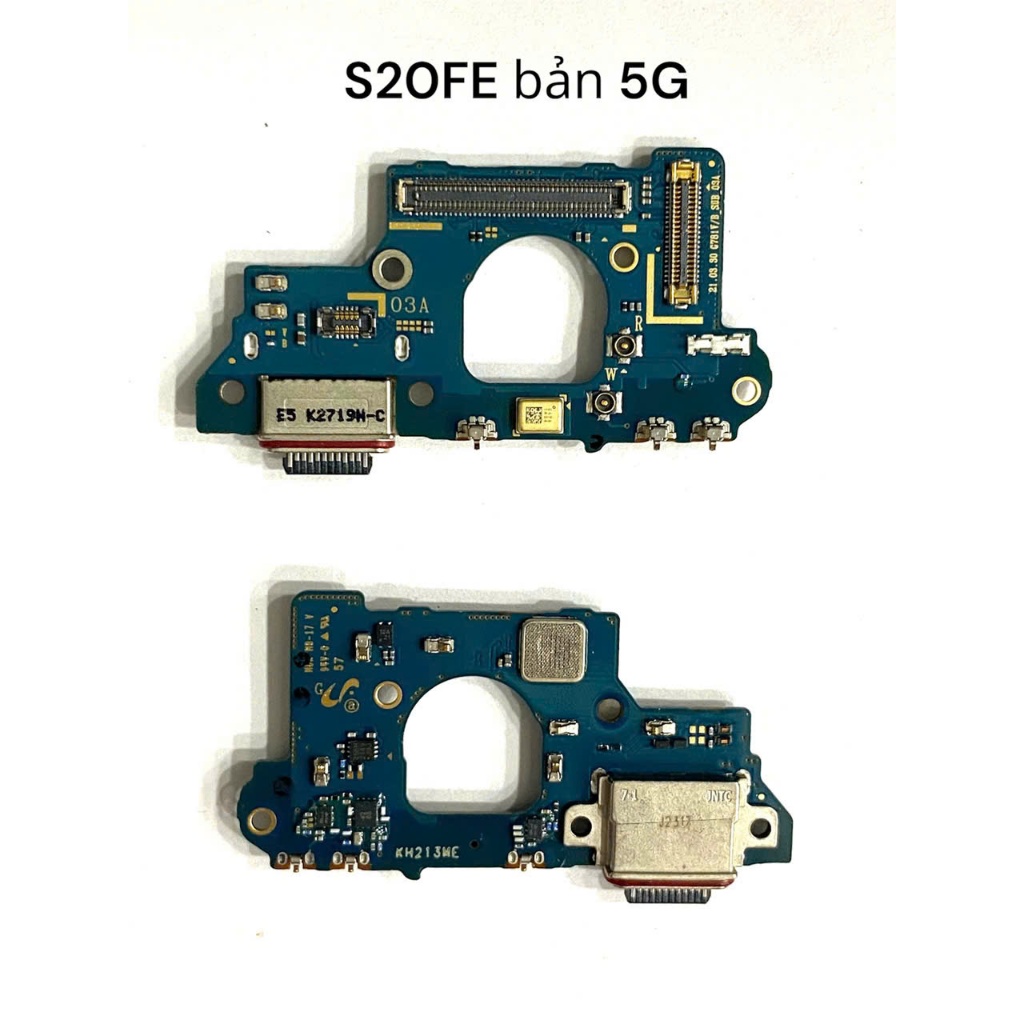 Cụm Chân Sạc S20 Fe Bản 4g,5G Zin, Chân Sạc Samsung S20 Fe 4G, 5G