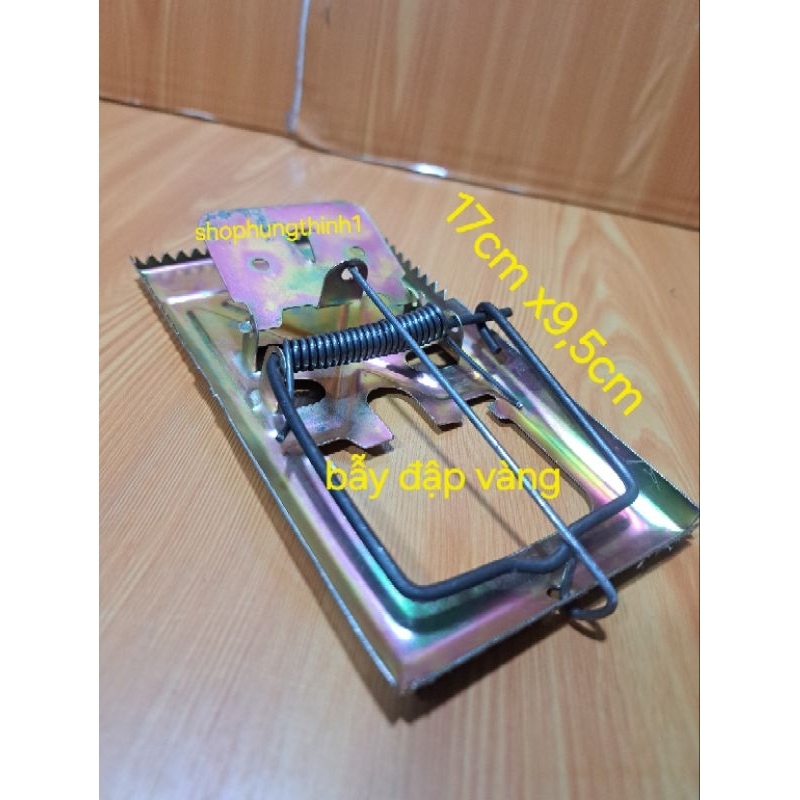 Bẫy chuột bẫy cò bẫy kẹp ,cạm chuột,  bẫy đậpsiêu nhậy (2 cái)