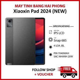 Máy tính bảng Lenovo Xiaoxin Pad 2024 Fullbox NEW RAM 8/128GB chip Snapdragon 685 màn 11'' tần số quét 90Hz