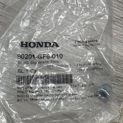 ỐC QUẶNG ĐẦU BÒ 7MM WAVE 100 / DREAM 100 / FUTURE / WIN 100