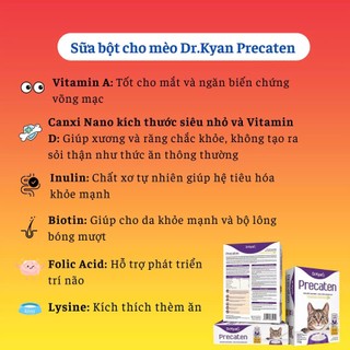 Sữa Bột Cho Mèo Con Dr.kyan Predogen Gói 100g