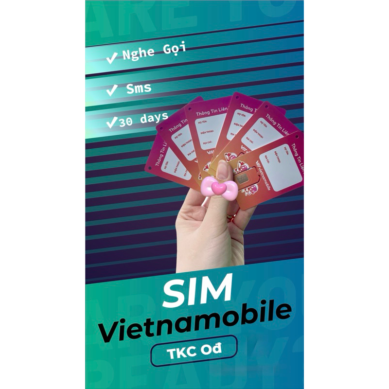 [Top 1 Sim Dv] Sim Vietnamobile 0đ - KHÔNG DATA 4G