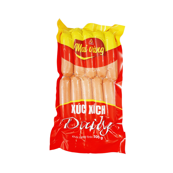 [VS] Xúc Xích Daily Vissan 500g – Ngon Tuyệt, Tiện Lợi, Bữa Ăn Gia Đình Thêm Trọn Vẹn.