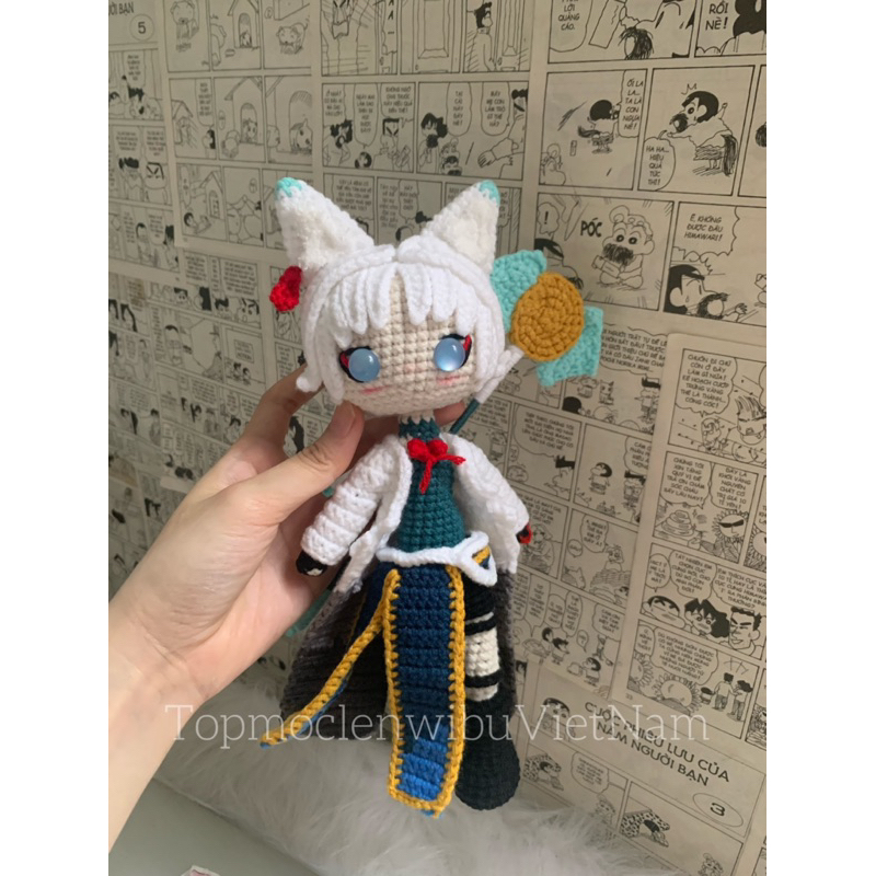 Mô hình nhân vật len Feixiao trong Honkai Star Rail cao 26cm