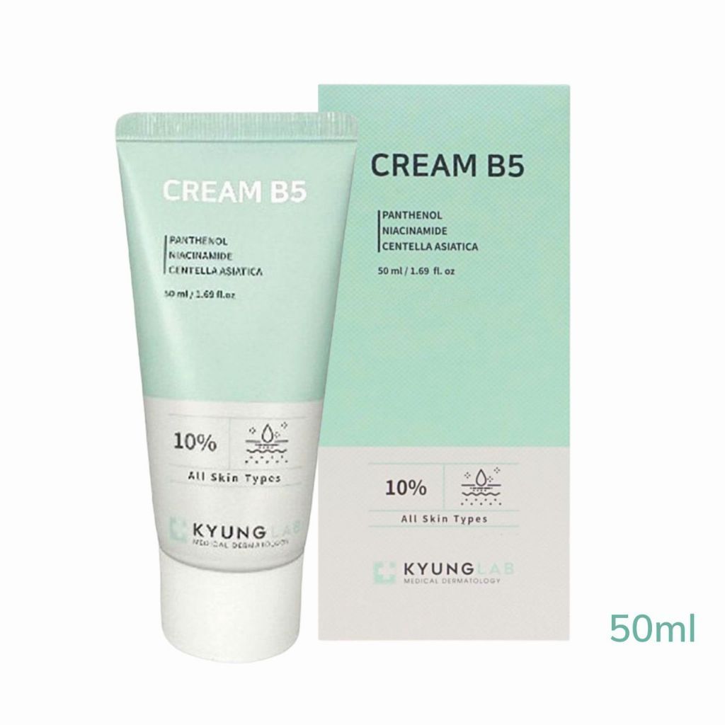 KEM DƯỠNG LÀM DỊU DA, PHỤC HỒI DA SAU MỤN KYUNGLAB CREAM B5 50ML HÀN QUỐC - 18094