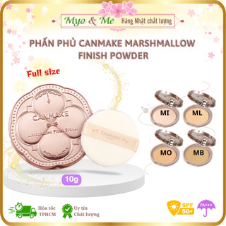 Phấn phủ Canmake Marshmallow Finish Powder Nhật Bản chống nắng, kiềm dầu - 10g