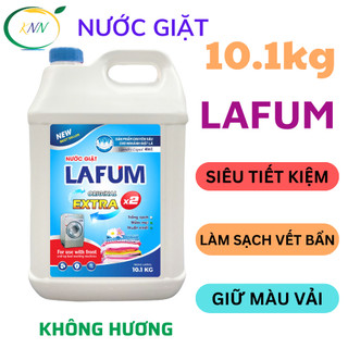 Nước Giặt Công Nghiệp Không Hương LAFUM Can 10 Lít Đánh bật vết bẩn nhanh chóng 