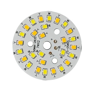 Led vỉ tròn 7w - 3 màu