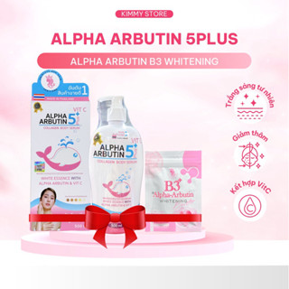 COMBO túi viên kích trắng+ sữa dưỡng thể alpha arbutin 5 plus vitC Princess BKK Skin
