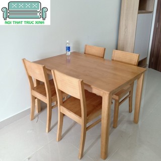 Bộ bàn ăn 4 ghế ( Freeship HCM Dĩ An BH )
