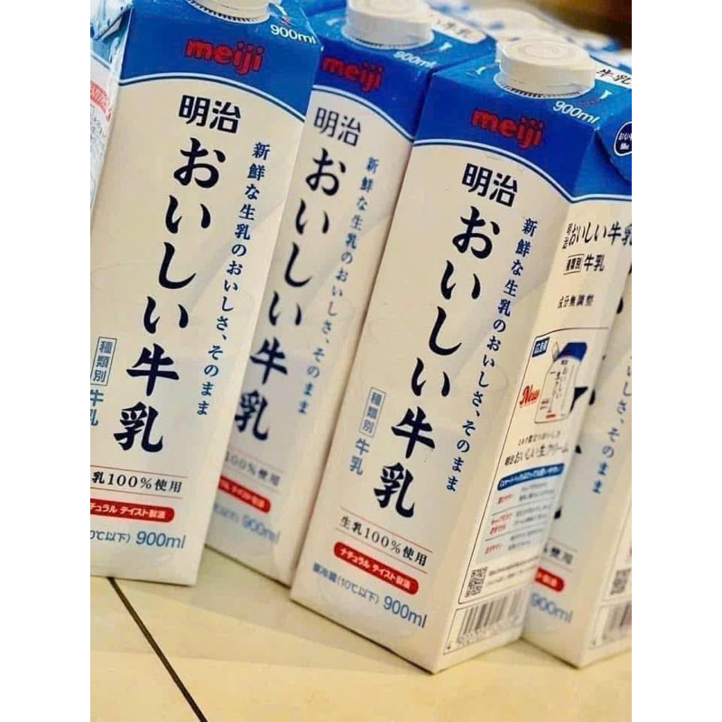 sữa tươi Meiji Nhật