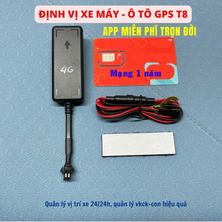  Định vị xe máy ô tô phiên bản 4G 2025 định vị chính xác ứng dụng tiếng việt quản lý xe tốt 