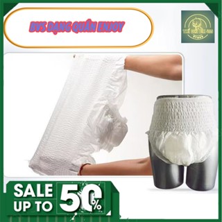  50 chiếc băng vệ sinh dạng quần cho chị em thấm hút  tốt chống tràn hiệu quả,size 350-80kg  có che tên  