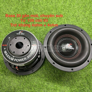 Củ sub 8ich MA-8156, từ đôi 156, coil 65, trở kháng 4+4ohm, nhập khẩu cao cấp (1 cái)