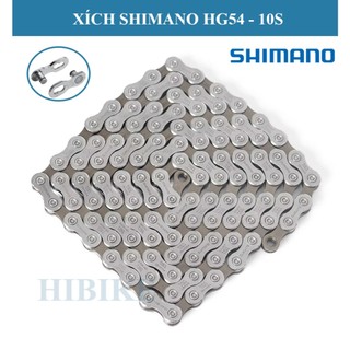  XÍCH XE ĐẠP SHIMANO DEORE CN-HG54 10S KHÔNG HỘP XÍCH 10 TỐC ĐỘ SÊN DEORE JAPAN 
