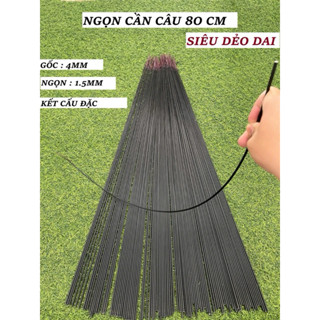 Ngọn cần câu đặc 85cm (cả đầu dây)  làm diều mini từ 1m đến 1m6 , làm ngọn cần câu lóng cần