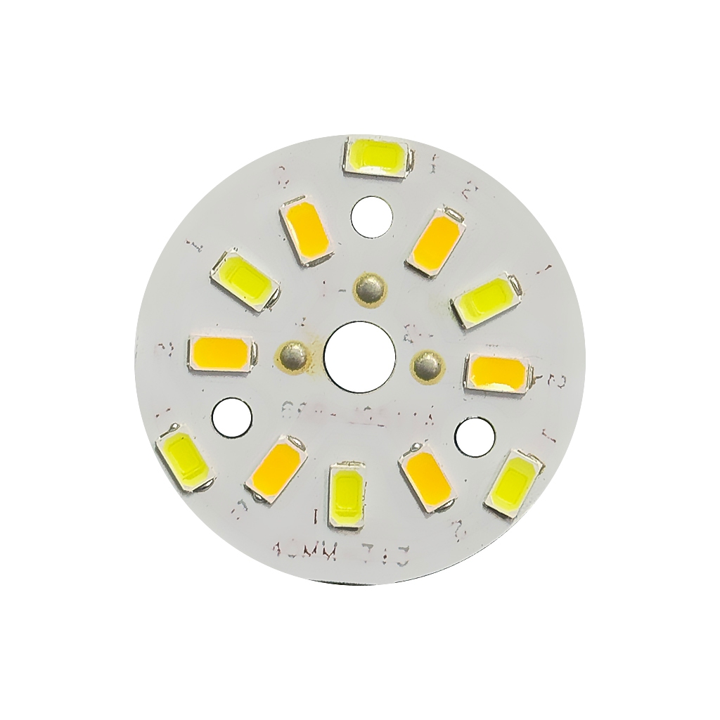 Led vỉ tròn 3w - 3 màu, kích thước 4cm