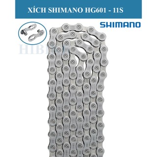  XÍCH XE ĐẠP SHIMANO 105 CN-HG601 11S KHÔNG HỘP XICH 11 TỐC ĐỘ SÊN SHIMANO JAPAN 