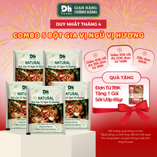 Combo 5 Gói Bột Gia Vị Ngũ Vị Hương Dh Foods - Gia Vị Nấu Ướp