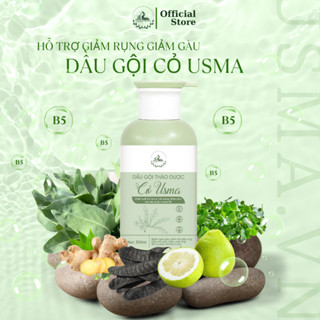 Dầu Gội Thảo Dược Hỗ Trợ Giảm Rụng Mềm Mượt Tóc Phục Hồi Hư Tổn Cỏ Usma 
