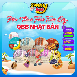 [NHẬT BẢN] Phô mai tươi trái cây QBB Nhật cho Bé DATE MỚI